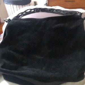 Eileen Fisher suede bag